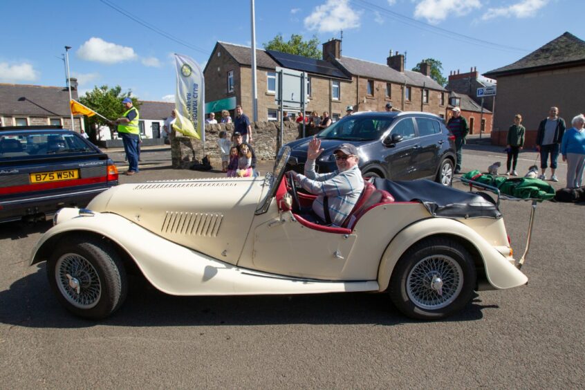 Forfar classic car tour