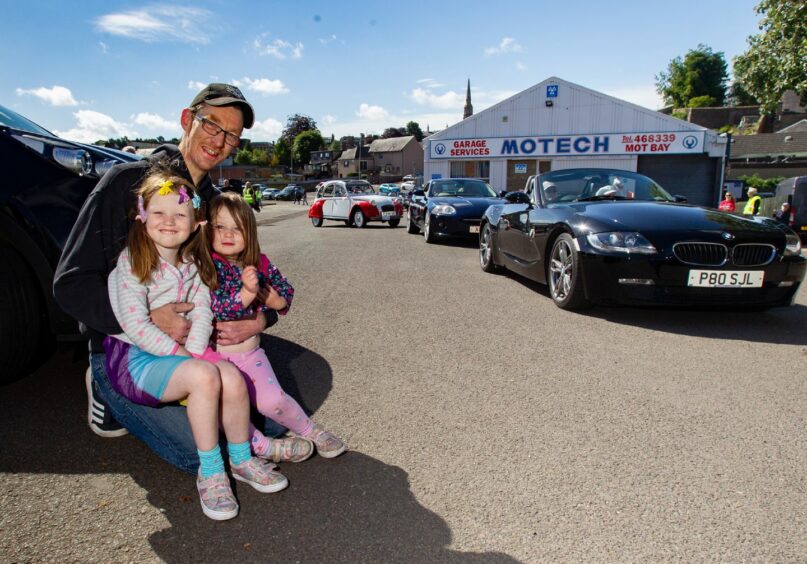 Forfar Rotary classic car tour