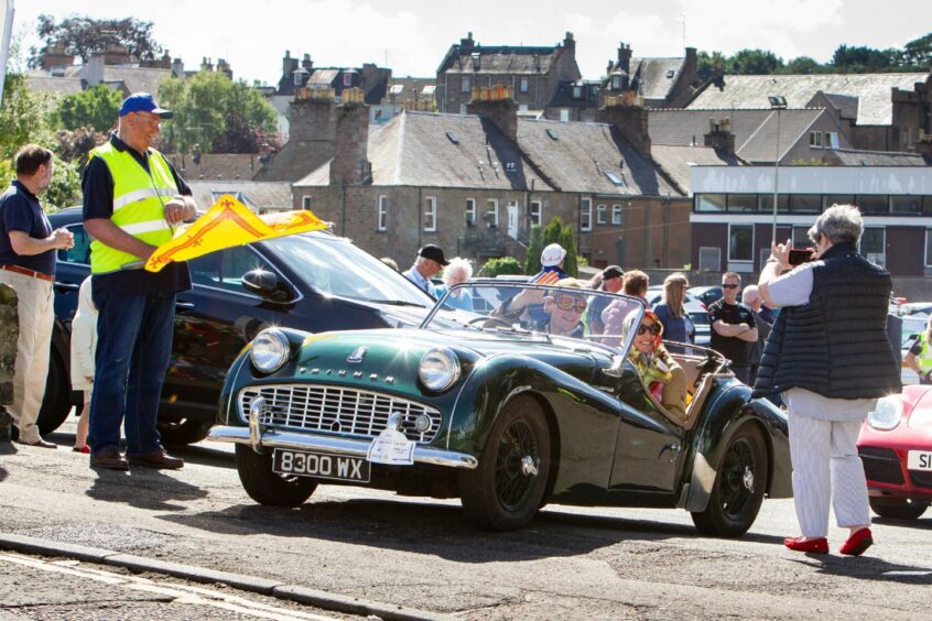 Forfar Rotary Club classic car tour