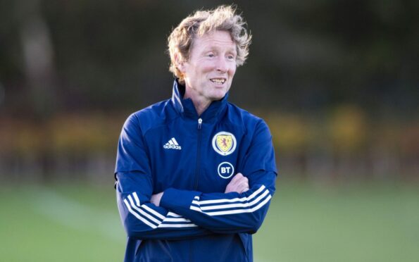 Scotland U-21 coach Scot Gemmill.
