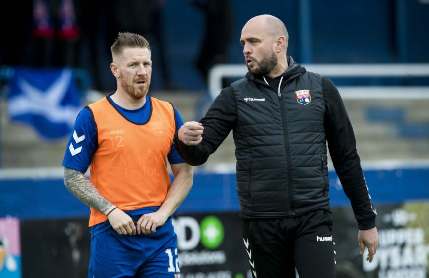 Dick's other son Iain is a first team coach at Montrose coach 