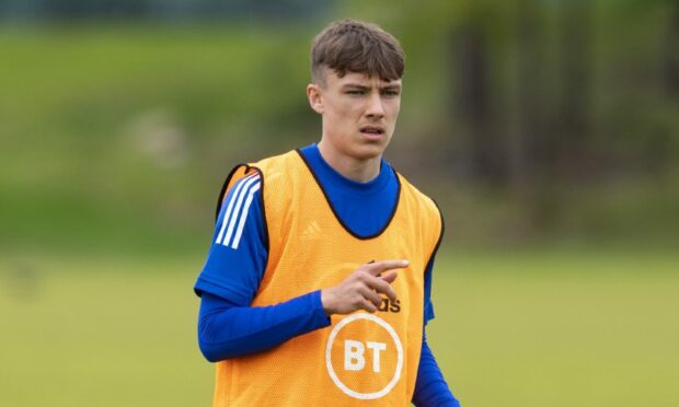Archie Meekison is relishing to prospect of his trip with the Scotland U/21s.