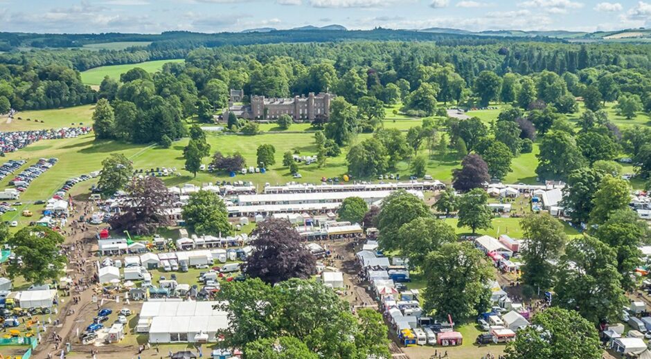 The Scottish Game Fair at Scone Palace.