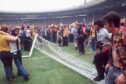 Scotland fans brought the house down when the team defeated England at Wembley in 1977.