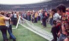 Scotland fans brought the house down when the team defeated England at Wembley in 1977.
