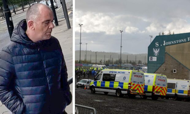 Anthony Green admitted he was part of a riot at McDiarmid Park