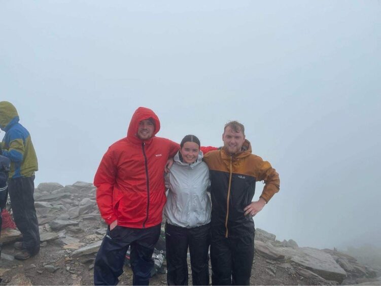 Arbroath pals' Three Peaks Challenge