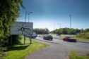 The A92 at Bankhead roundabout in Glenrothes. A month of lane closures will be in place to allow for £298,000 of safety improvements to be made.