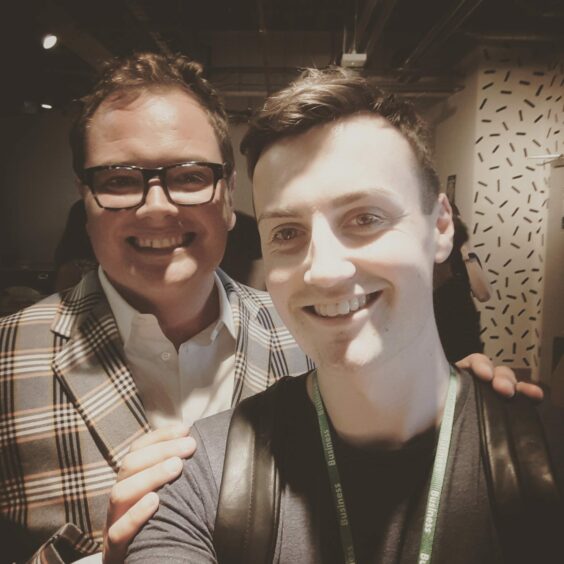 Stuart Russell with Alan Carr