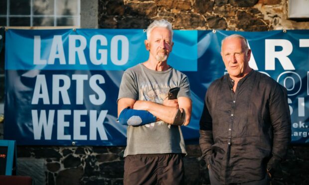 David Mach and Richard Jobson are among those taking part in Largo Arts Week.