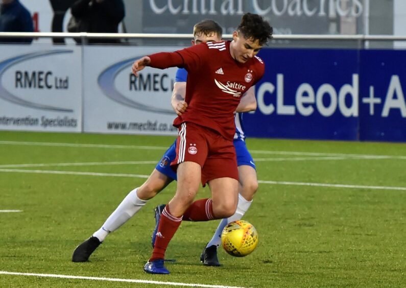 Former Aberdeen youth Shanks moved to Inverurie Locos in 2020.