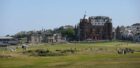 The Old Course in St Andrews, Fife.
