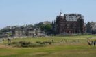 The Old Course in St Andrews, Fife.