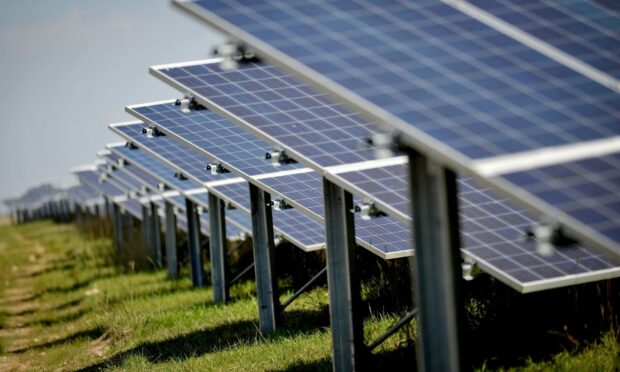 Berryhill Solar Farm has asked for a two-year extension to the project's start date. Image: PA