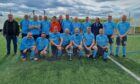 The victorious Forfar Stags with the CSS Invitational Cup.