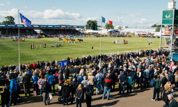 Crowds at the Royal Highland Show in 2019.