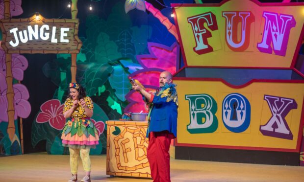 The cast of Funbox bid farewell to Dundee during their final performance in the city.