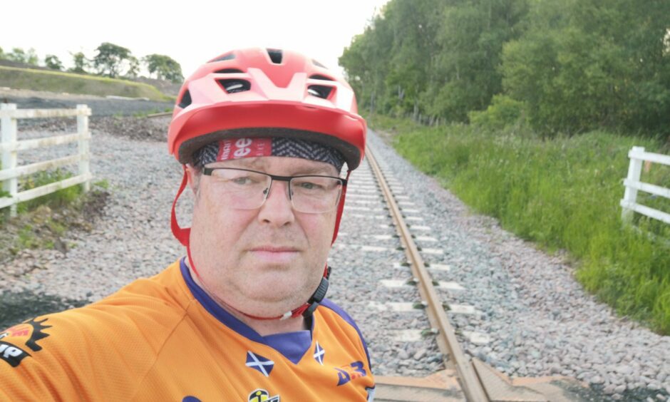 Gavin Harrower launched the petition over the Levenmouth rail link crossings closure.