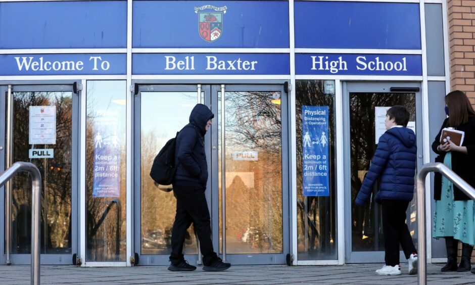 Bell Baxter High School in Cupar