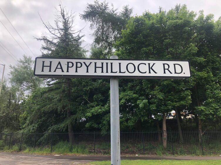 Happyhillock Road, Dundee.