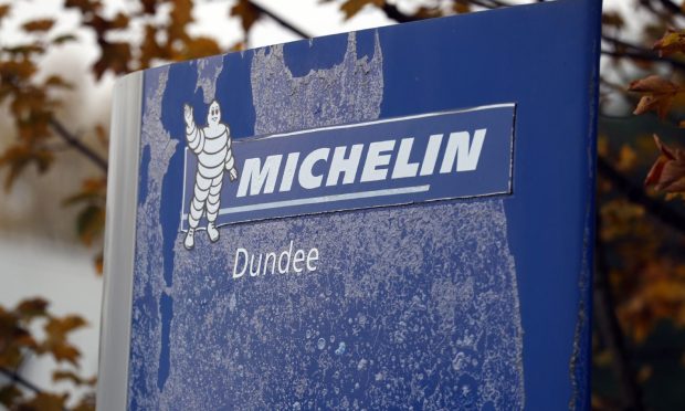 The Michelin factory in Dundee closed in 2020 but the tyre manufacturer continues to back local businesses.