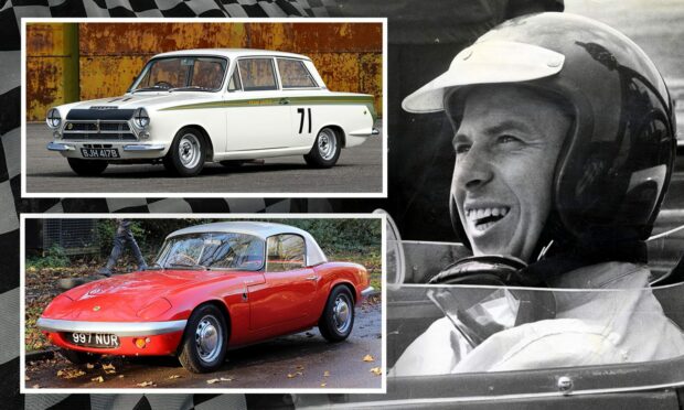The Lotus Cortina and Lotus Elan are part of the story of F1 great Jim Clark.