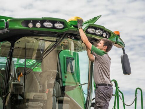 Farmers are being urged to protect their tractor and combine GPS kits.