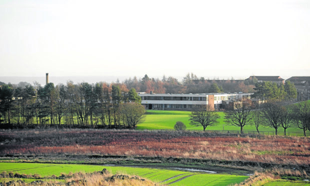 Braeview Academy in Dundee, where the illegal snares were found