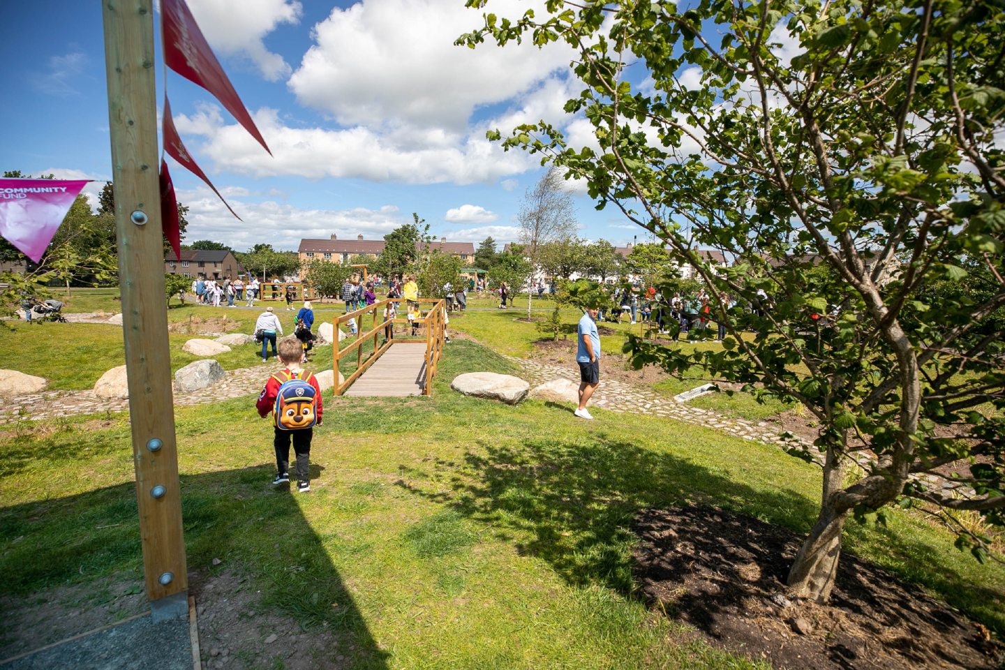 Douglas Park opens in Dundee with ribboncutting ceremony