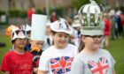 Pupils at Downfield Primary School held a hat parade to mark the Queen's Jubilee.
