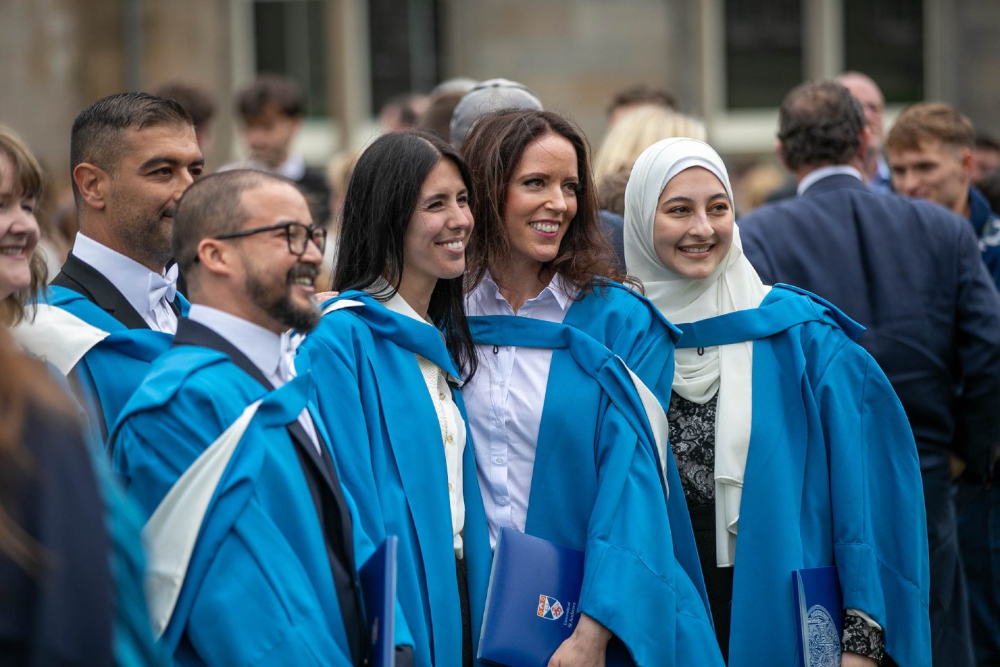 Second day of St Andrews University summer graduations in pictures