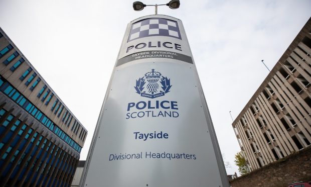 The police officer works for Tayside Division. Image: Kim Cessford/DC Thomson
