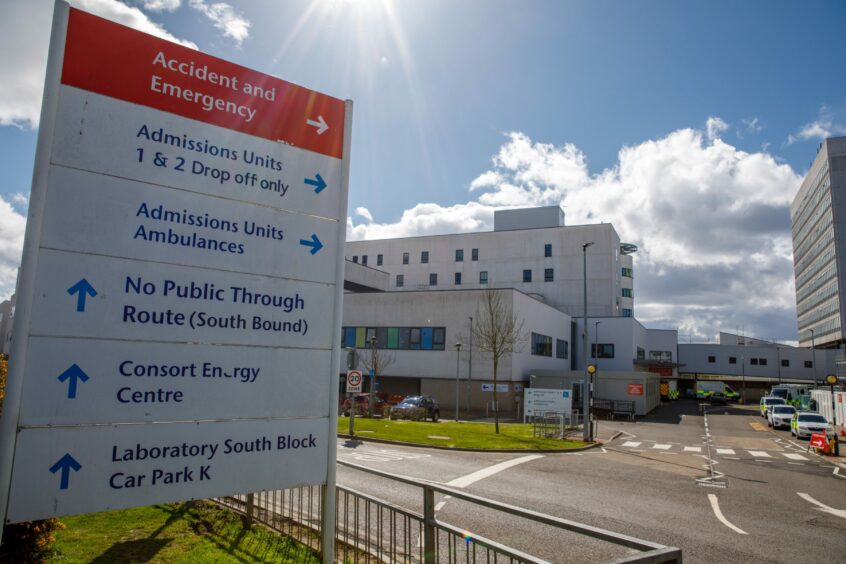 Victoria Hospital in Kirkcaldy.