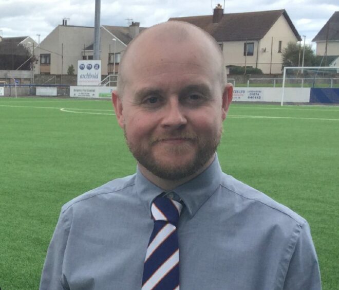 Montrose FC operations manager Davey Byrne