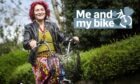 Valentine riding her e-trike for Bike Week 2022