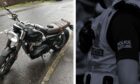 Stolen motorbike Dundee city