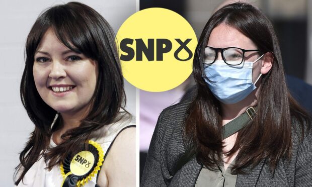 Natalie McGarry, elected as an MP in 2015, has been sentenced for embezzlement.