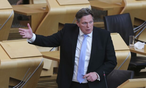 Scottish Conservative MSP Stephen Kerr whose stalker was jailed for a shooting threat
