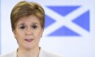 First Minister Nicola Sturgeon said Omicron was now dominant in Scotland during a Covid update