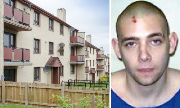 Paul Crossland threatened couple at their home in Newhouse Road, Perth.