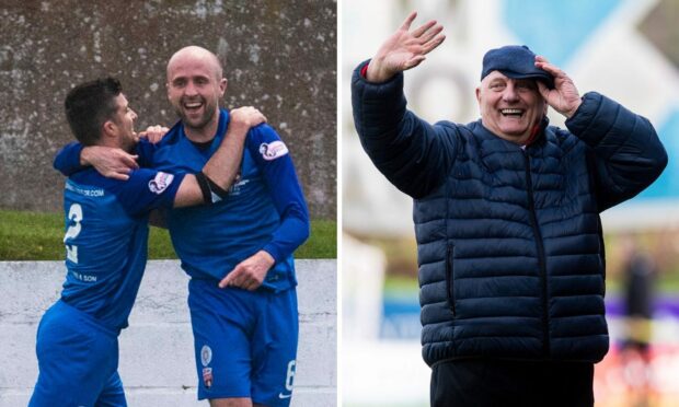 Montrose No.2 Ross Campbell is desperate to 'get one over' on his dad Dick Campbell this weekend.