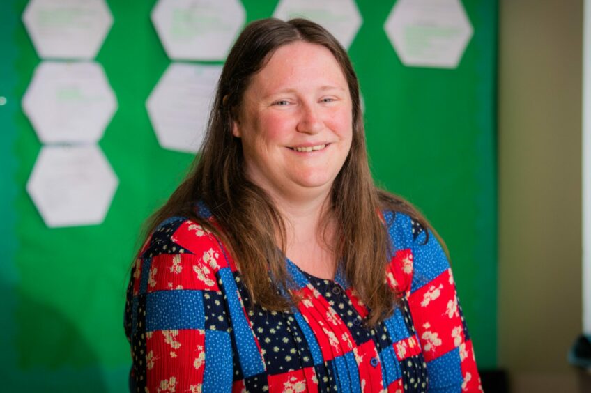 Teacher Shona Lunnon is Claypotts Castle Primary School's digital lead.