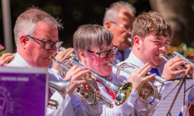 Buckhaven and Methil Miners Brass Band are taking part in the Levenmouth rail link celebrations