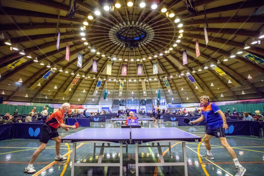 Bell's Sports Centre hosts national competitions, such as table tennis.