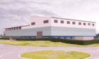 Artist's impression of the new SSEN Transmission warehouse in Claverhouse, Dundee.Image: SSEN Transmission