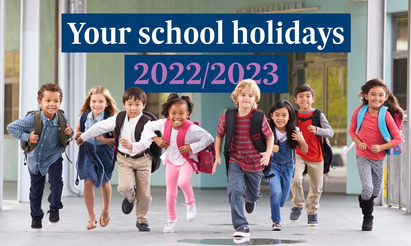 School holidays 2022/23 for Dundee, Fife, Angus and Perth and Kinross
