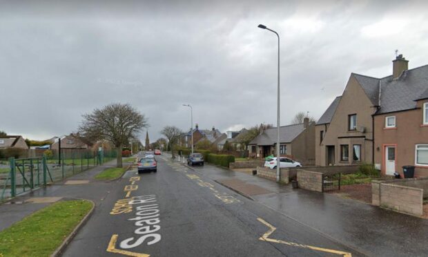 Seaton Road in Arbroath. Image: Google.