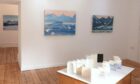 Work of three artists on view at the On Time exhibition at Tatha Gallery.