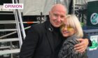 Lynne meets Midge Ure after his gig in Slessor Gardens - but who will she be grabbing for a selfie this summer?