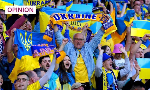 ALISTAIR HEATHER: Support for Ukraine can’t stop with the football